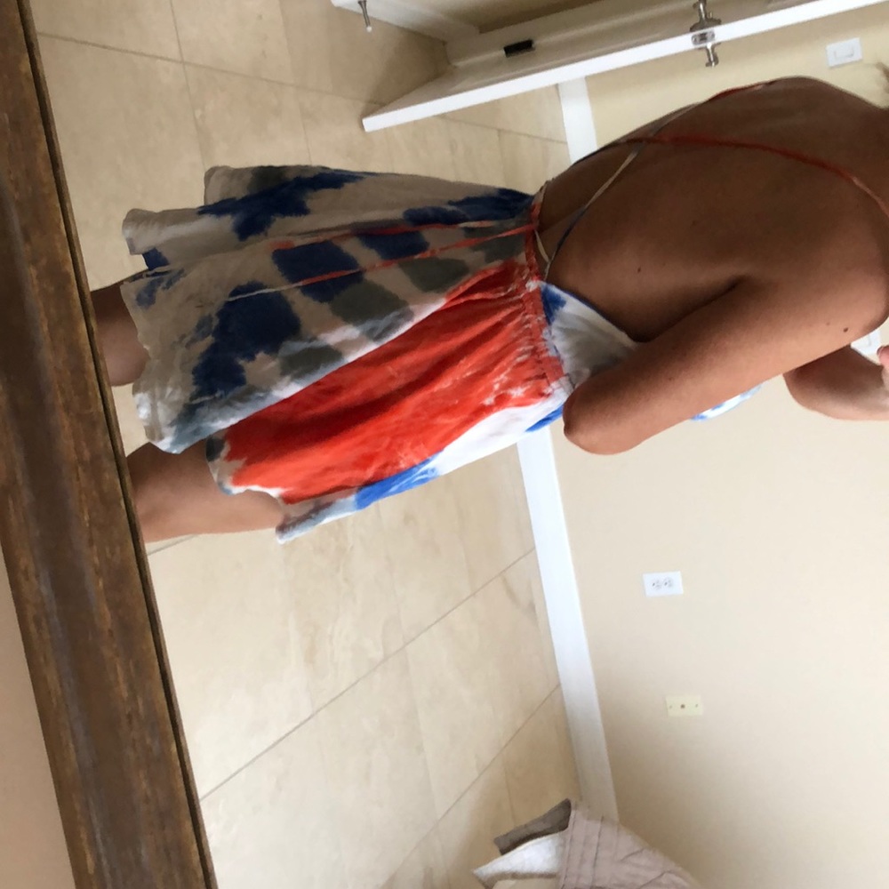 Indah tie die dress worn once